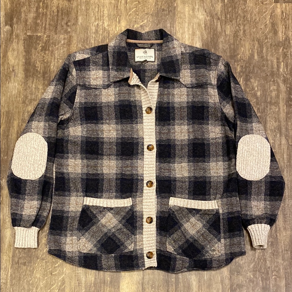 Legendary Whitetails Flannel Cardigan